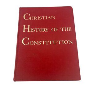 Christian History of the Constitution Vol I Verna Hall Hardcover 481 pages 1961